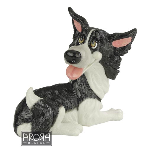 Thumbnail for  Pets Boarder Colie Figurine Brook 24cmH Gift Boxed Designed and Created in the UK