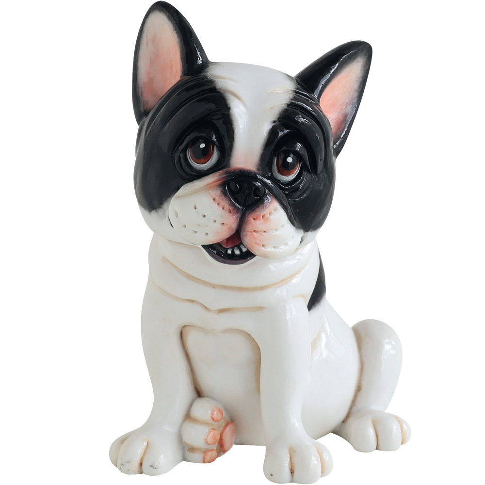 Thumbnail for French Bull Dog Figurine Collectable Little Paws Claude 13cm Our beloved furry friends, Designed and Created in the UK