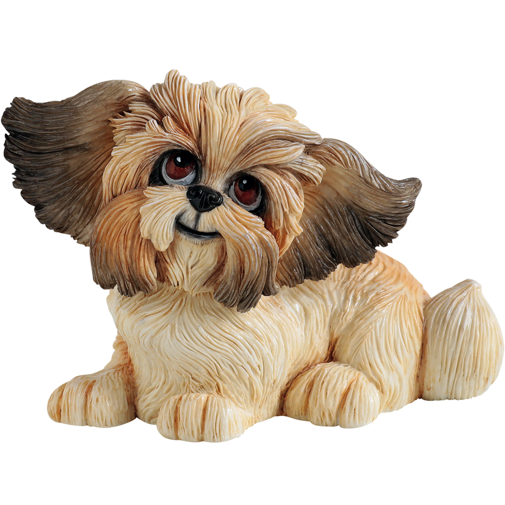 Thumbnail for  Shin Tzu Dog Figurine Collectable Little Paws Collectable Gizmo 11.5cmH our beloved furry friends. Gift Boxed Designed and Created in the UK