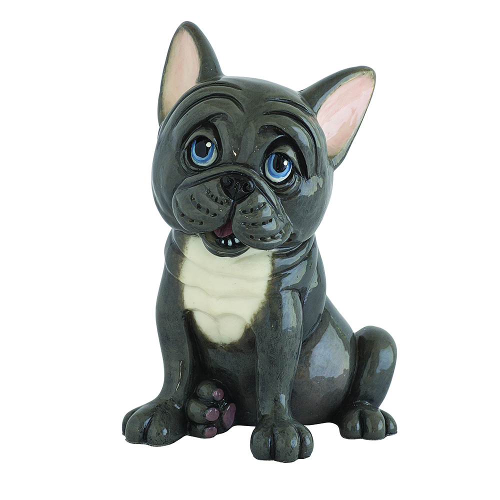 Thumbnail for  French Bull Dog Figurine Collectable Louis Little Paws 13cm H our beloved furry friends. Designed and Created in the UK